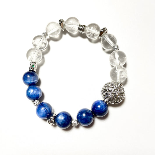 Natural crystal bracelet