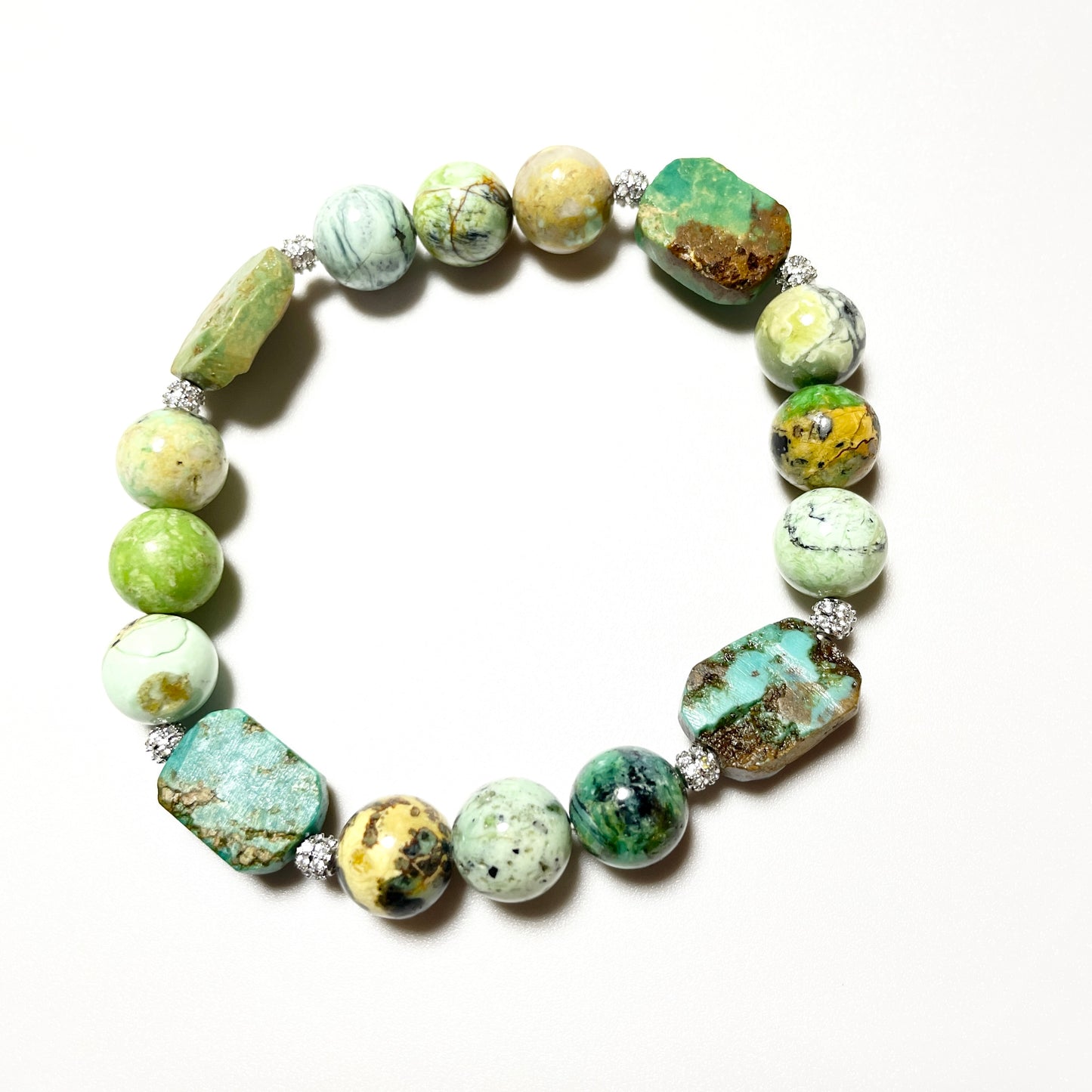 Natural turquoise bracelet