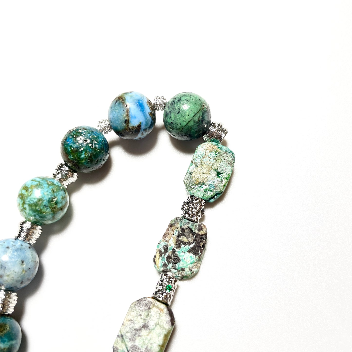 Natural turquoise bracelet