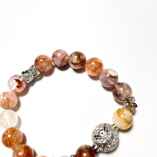 Natural multi-colored crystal only